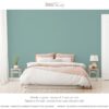Parete Muro con chalk paint Petrolio