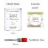 Bianco Naturale Cartella Colori Pennello Min