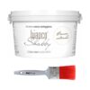 Combinato Bianco naturale 2,5 L + Pennello 50 mm-min