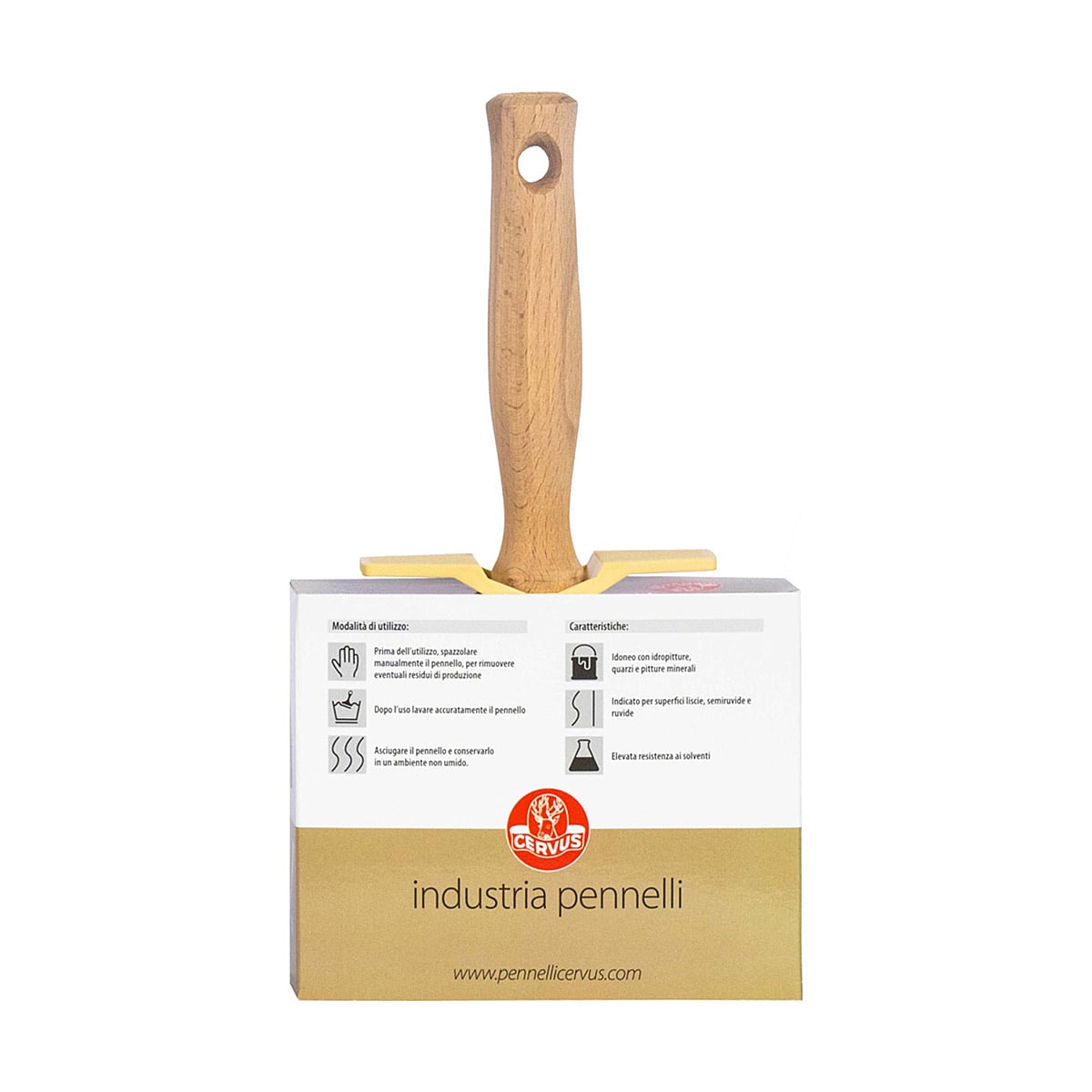 Pennello professionale per chalk paint muri e pareti